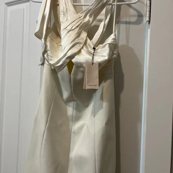 White Midi Cinq a Sept Dress - Picture 5 of 7